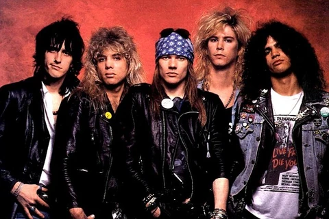 Ban nhạc Rock huyền thoại Guns N' Roses. (Nguồn: Metro)