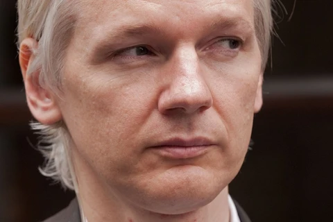 Nhà sáng lập trang mạng WikiLeaks Julian Assange. (Nguồn: Getty Images)