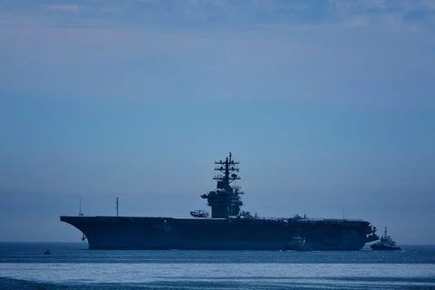 Tàu sân bay USS Dwight D. Eisenhower. (Nguồn: localxpress.ca)