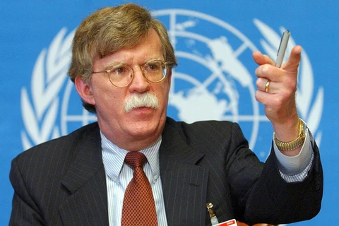 Cựu Đại sứ Mỹ tại Liên hợp quốc John Bolton. (Nguồn: WMAL)