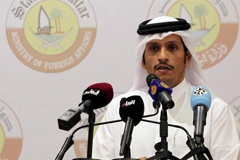 Ngoại trưởng Qatar Sheikh Mohammed bin Abdulrahman Al Thani. (Nguồn: Reuters)