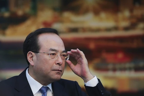 Cựu Bí thư Thành ủy thành phố Trùng Khánh Tôn Chính Tài. (Nguồn: Getty Images)
