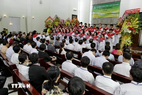 Quang cảnh Đại hội đồng lần thứ III Giáo hội Cơ đốc Phục Lâm Việt Nam. (Ảnh minh họa. Nguồn: TTXVN)