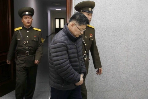 Ông Hyeon Soo Lim, linh mục người Canada đang bị giam giữ tại Triều Tiên. (Nguồn: AP)