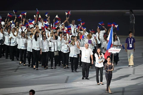 Đoàn thể thao Philippines trong một lần tham dự SEA Games. (Nguồn: GMA Network)