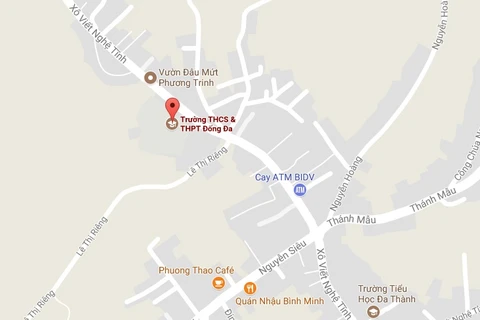 Nơi xảy ra vụ việc. (Nguồn: Google Maps)