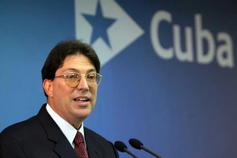 Ngoại trưởng Cuba Bruno Rodriguez. (Nguồn: Radio Habana Cuba)