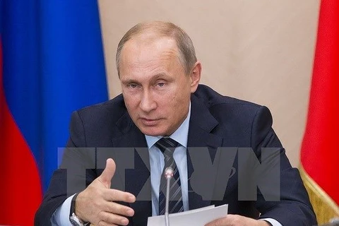 Tổng thống Nga Vladimir Putin. (Nguồn: AFP/TTXVN)