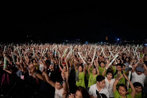 Khán giả tại Lễ hội Gió mùa năm 2016. (Nguồn: Ban tổ chức)