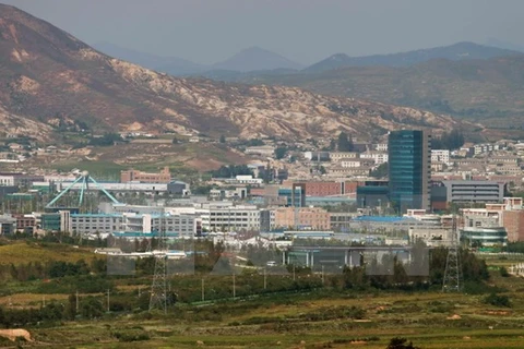 Toàn cảnh khu công nghiệp Kaesong. (Nguồn: AFP/TTXVN) 