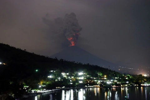 Núi lửa Agung. (Nguồn: AP)