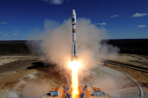Vụ phóng tên lửa đầu tiên từ sân bay vũ trụ Vostochny diễn ra tháng 4/2016. (Nguồn: Reuters)