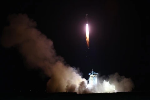 Một vụ phóng vệ tinh của Trung Quốc. (Nguồn: Getty Images)