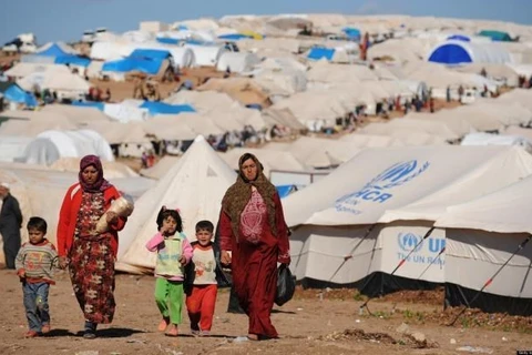 Người di cư Syria. (Nguồn: Getty Images)
