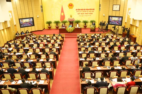Các đại biểu tham dự kỳ họp. (Nguồn: dbndhanoi.gov.vn)