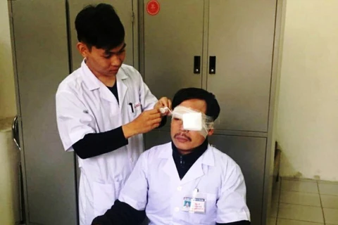 Thái Bình: Tạm giữ đối tượng đấm gãy xương sống mũi của bác sỹ