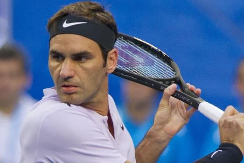 Tay vợt người Thụy Sĩ Roger Federer. (Nguồn: AFP)