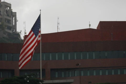 Đại sứ quán Mỹ tại Caracas. (Nguồn: Reuters)