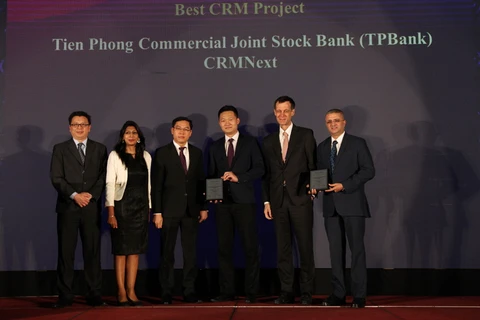 TPBank là ngân hàng giành được nhiều giải thưởng nhất trong các hạng mục liên quan đến ngân hàng số do TAB trao tặng. (Nguồn: Vietnam+)