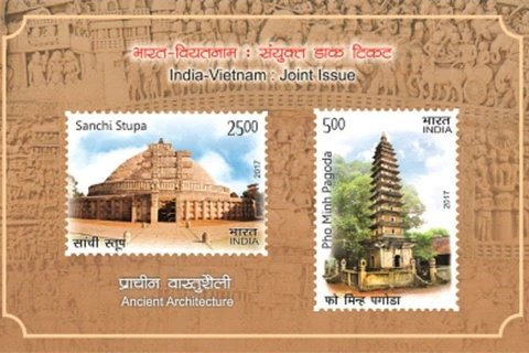 Việt Nam-Ấn Độ phát hành tem chung kỷ niệm 45 năm quan hệ ngoại giao