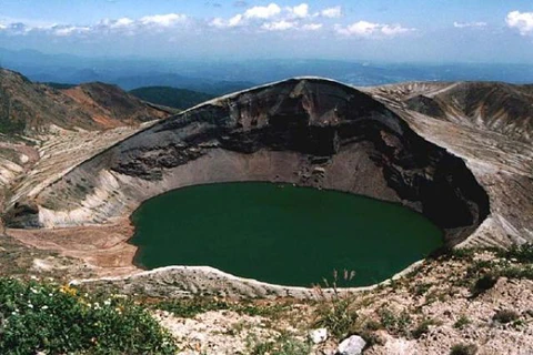 Khu vực núi lửa Zao. (Nguồn: Geographic.org)