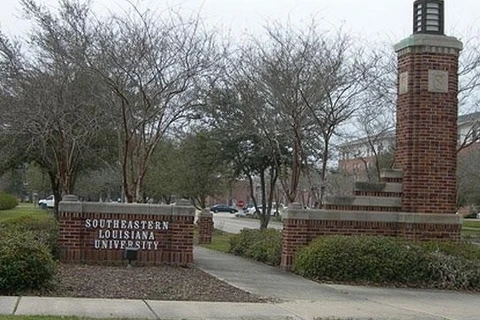 Đại học Southeastern Louisiana - nơi xảy ra vụ việc. (Nguồn: WDSU)