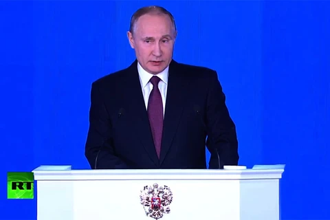 Tổng thống Nga Putin. (Nguồn: RT)
