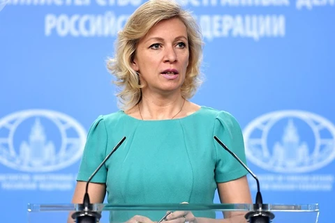 Phát ngôn viên Bộ Ngoại giao Maria Zakharova. (Nguồn: Sputnik)