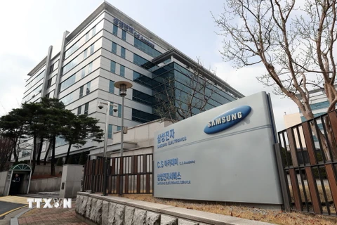 Văn phòng chính của Samsung tại Suwon, phía nam Seoul, Hàn Quốc. (Nguồn: Yonhap/TTXVN)