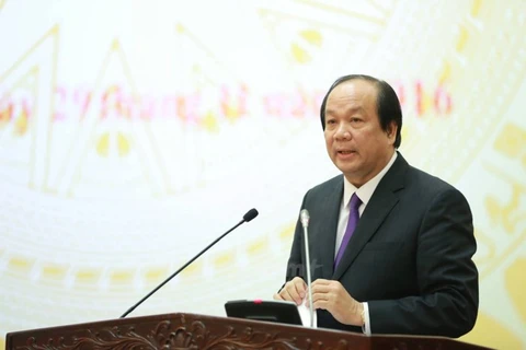 Bộ trưởng Chủ nhiệm Văn phòng Chính phủ Mai Tiến Dũng. (Nguồn: Vietnam+)
