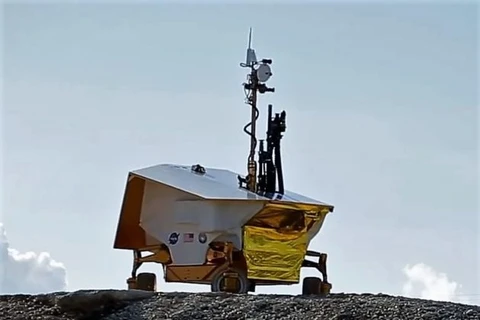 Tàu Resource Prospector trong quá trình thử nghiệm. (Nguồn: NASA)