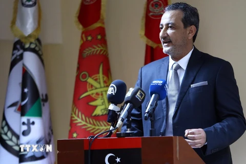 Ông Mahdi Barghathi, Bộ trưởng Quốc phòng, thành viên Hội đồng Tổng thống Libya. (Nguồn: AFP/TTXVN)