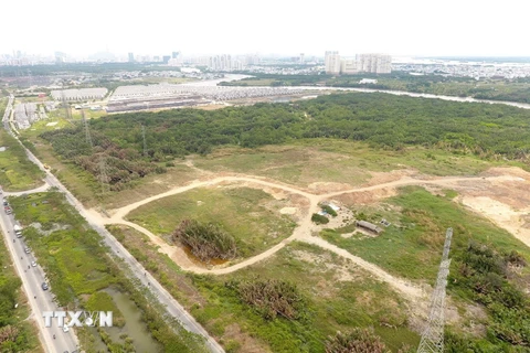 Khu đất hơn 32 ha được Công ty Tân Thuận chuyển nhượng không đúng quy định cho Công ty Quốc Cường Gia Lai. (Nguồn: TTXVN)