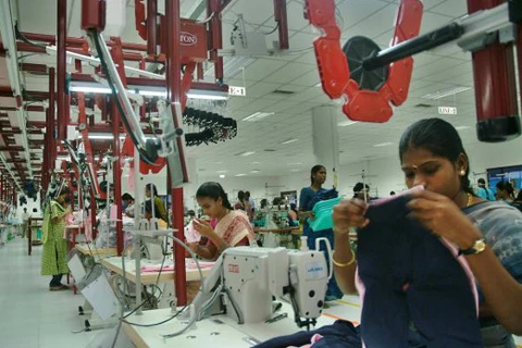 Sản xuất hàng dệt may tại Ấn Độ. (Nguồn: StrandOfSilk)