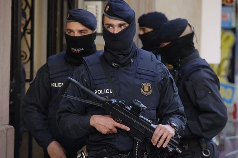 Cảnh sát Tây Ban Nha. (Nguồn: AP)