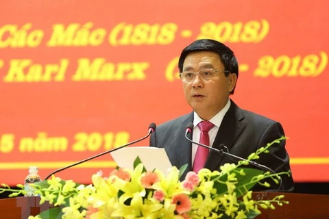 Ông Nguyễn Xuân Thắng, Bí thư Trung ương Đảng, Chủ tịch Hội đồng Lý luận Trung ương, Giám đốc Học viện Chính trị quốc gia Hồ Chí Minh. (Nguồn: TTXVN)