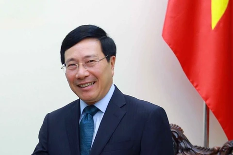 Phó Thủ tướng, Bộ trưởng Ngoại giao Phạm Bình Minh. (Ảnh: An Đăng/TTXVN)