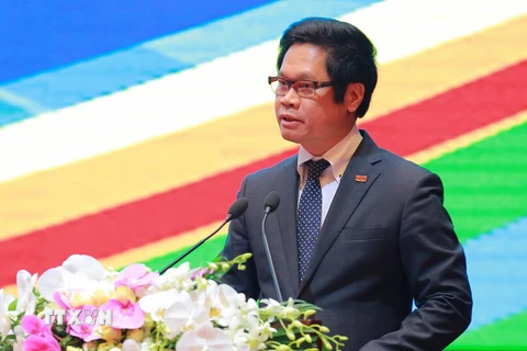 Chủ tịch Phòng Thương mại và Công nghiệp Việt Nam (VCCI) Vũ Tiến Lộc. (Ảnh: TTXVN)