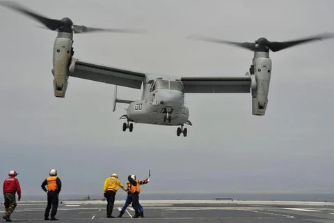 Máy bay MV-22 Osprey. (Nguồn: Military.com)