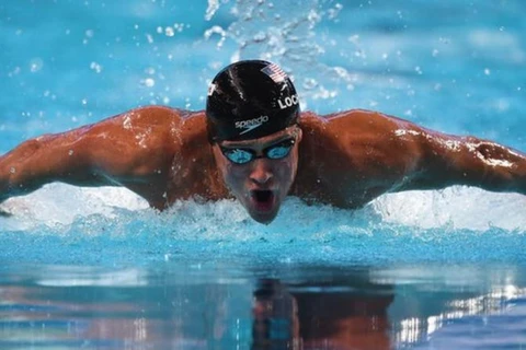 Ngôi sao bơi lội Ryan Lochte. (Nguồn: Getty Images)