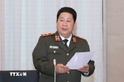 Trung tướng Bùi Văn Thành, Ủy viên Đảng ủy Công an Trung ương, Thứ trưởng Bộ Công an. (Nguồn: TTXVN)