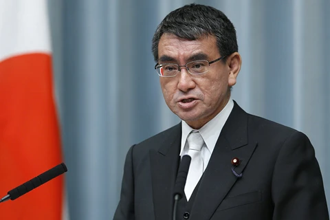 Ngoại trưởng Nhật Bản Taro Kono. (Nguồn: Sputnik)