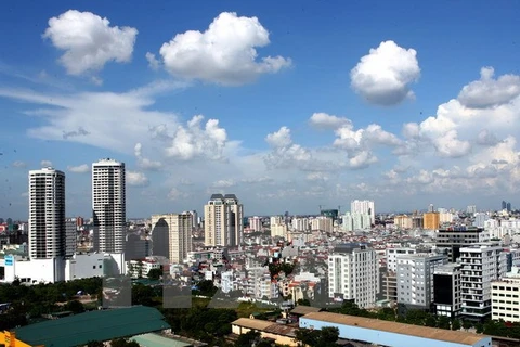 Một góc Thủ đô Hà Nội. (Ảnh: Huy Hùng/TTXVN)