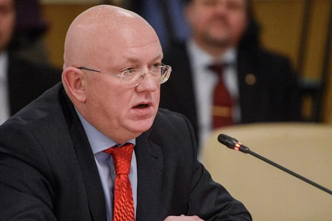 Đại sứ Nga tại Liên hợp quốc Vassily Nebenzia. (Nguồn: Sputnik)