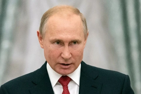 Tổng thống Nga Vladimir Putin. (Nguồn: Yahoo)