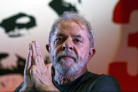 Cựu Tổng thống Brazil Luiz Inacio Lula da Silva. (Nguồn: AFP/TTXVN)