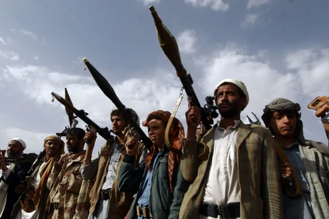 Thành viên phong trào Houthi ở Yemen. (Nguồn: AFP)