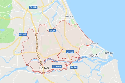 Khu vực xảy ra tai nạn. (Nguồn: Google Maps)