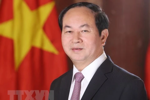 Chủ tịch nước Trần Đại Quang. (Nguồn: TTXVN)
