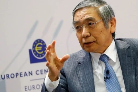 Thống đốc Ngân hàng trung ương Nhật Bản (BOJ) Haruhiko Kuroda. (Nguồn: Asia Times)